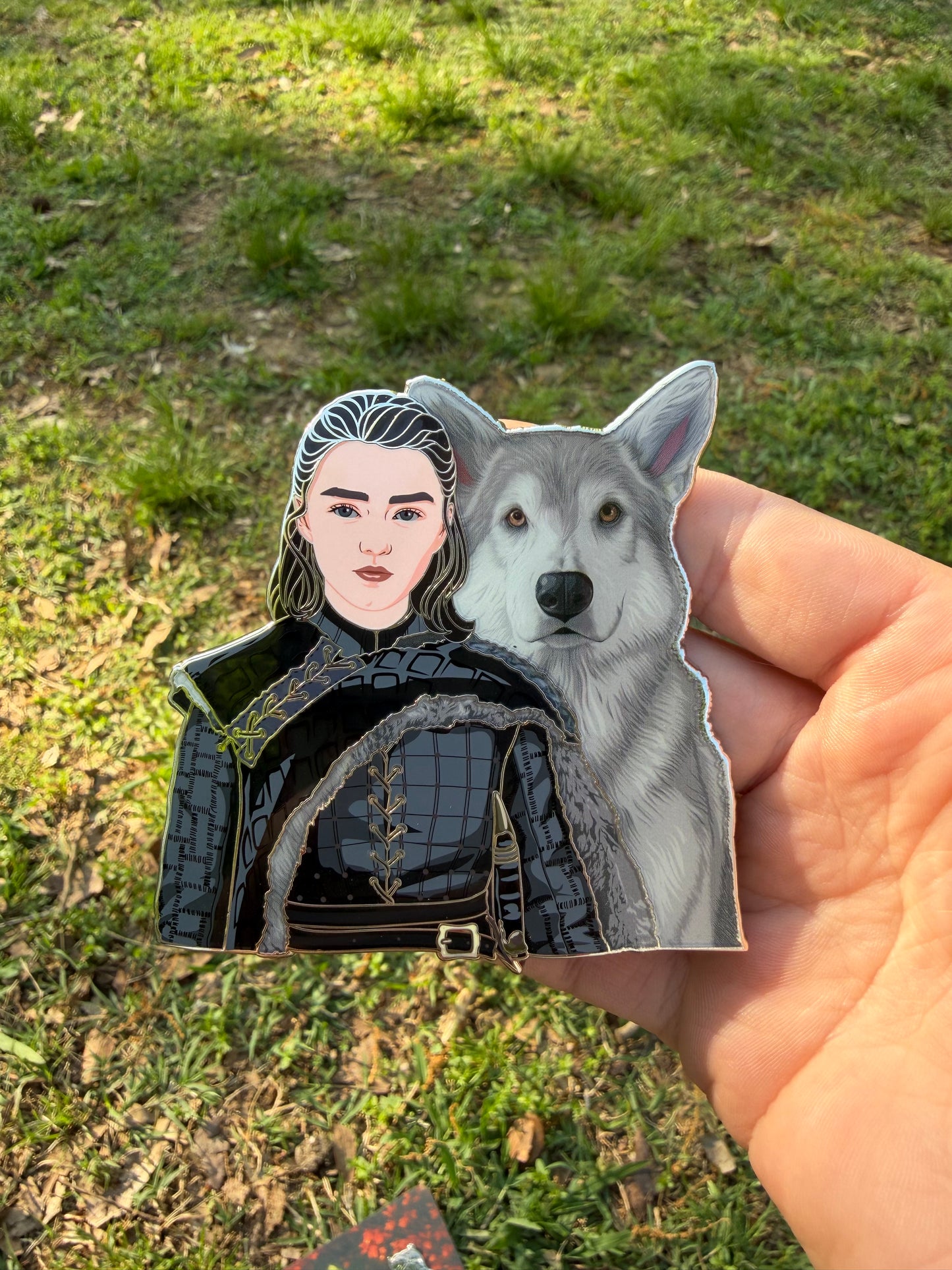 Not Today Arya & Nymeria