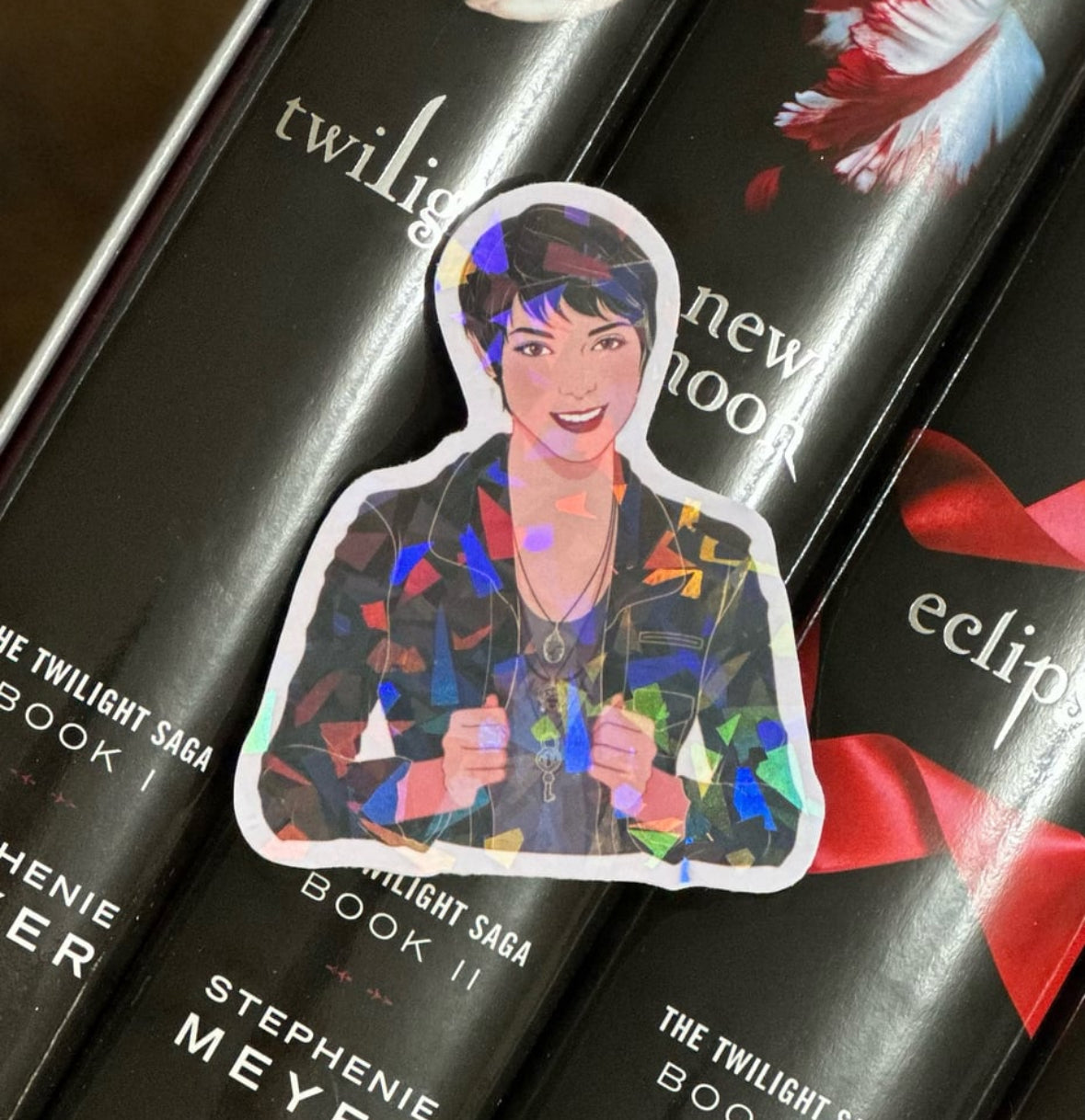 "Pale Face Beauties" B, Rose, & A Stickers