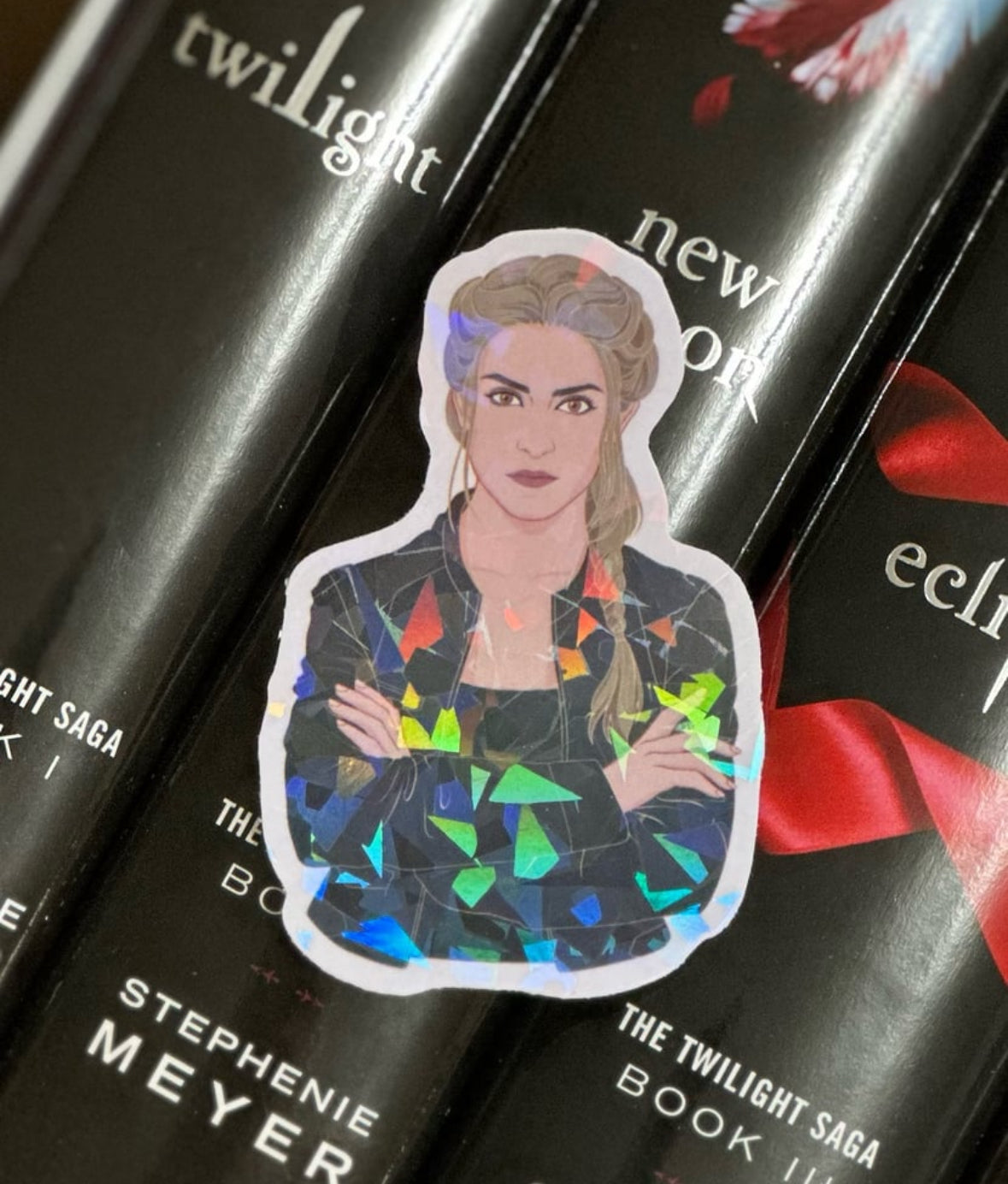 "Pale Face Beauties" B, Rose, & A Stickers