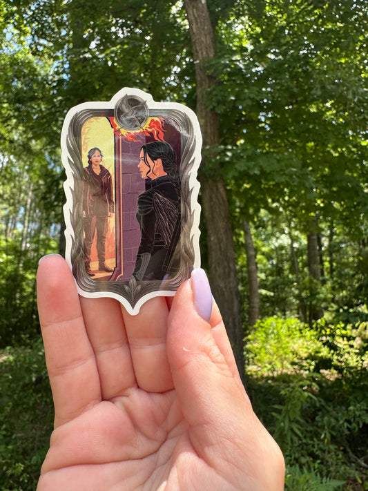 Born of Rebellion Katniss Sticker