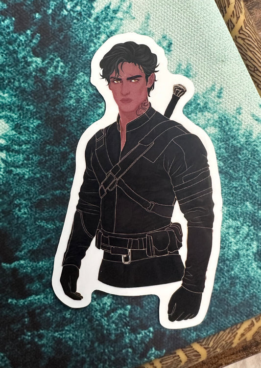 Book Babes: Xaden Sticker Set