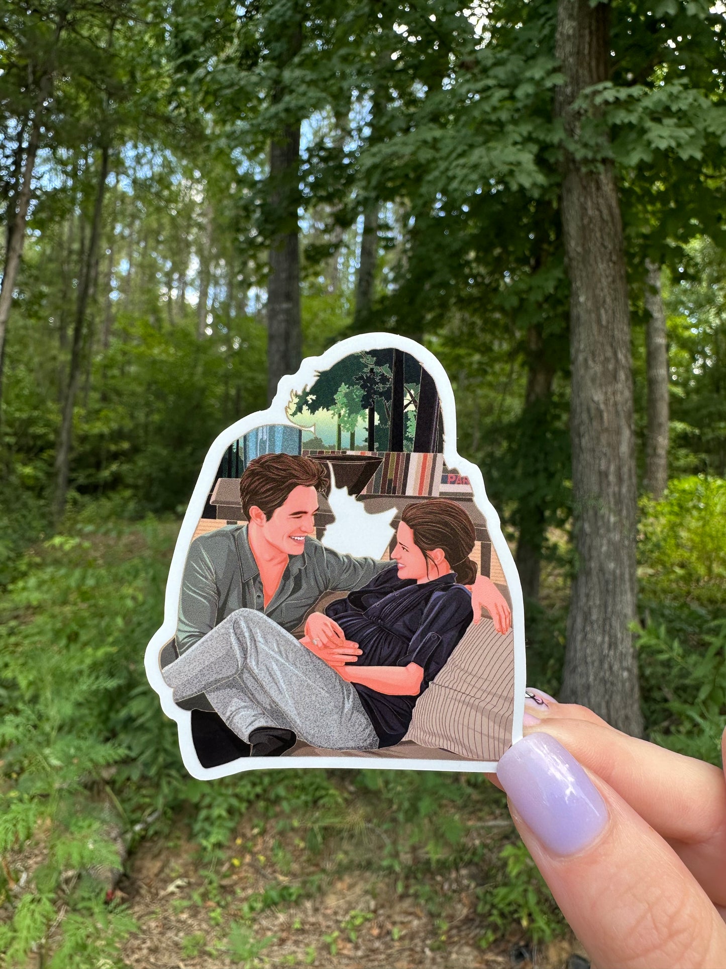 BD1 Silhouette Sticker