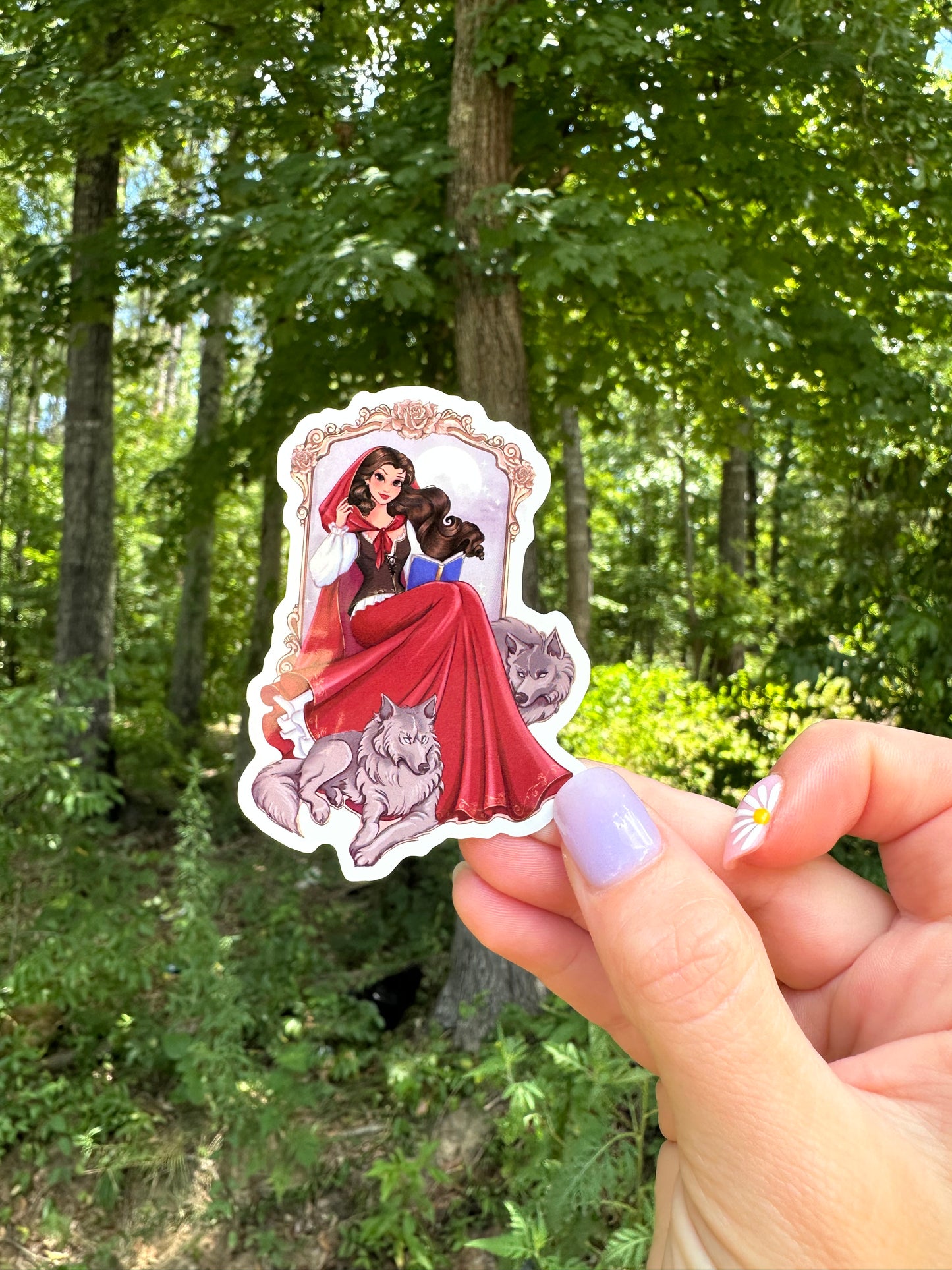 Little Red Beauty Sticker