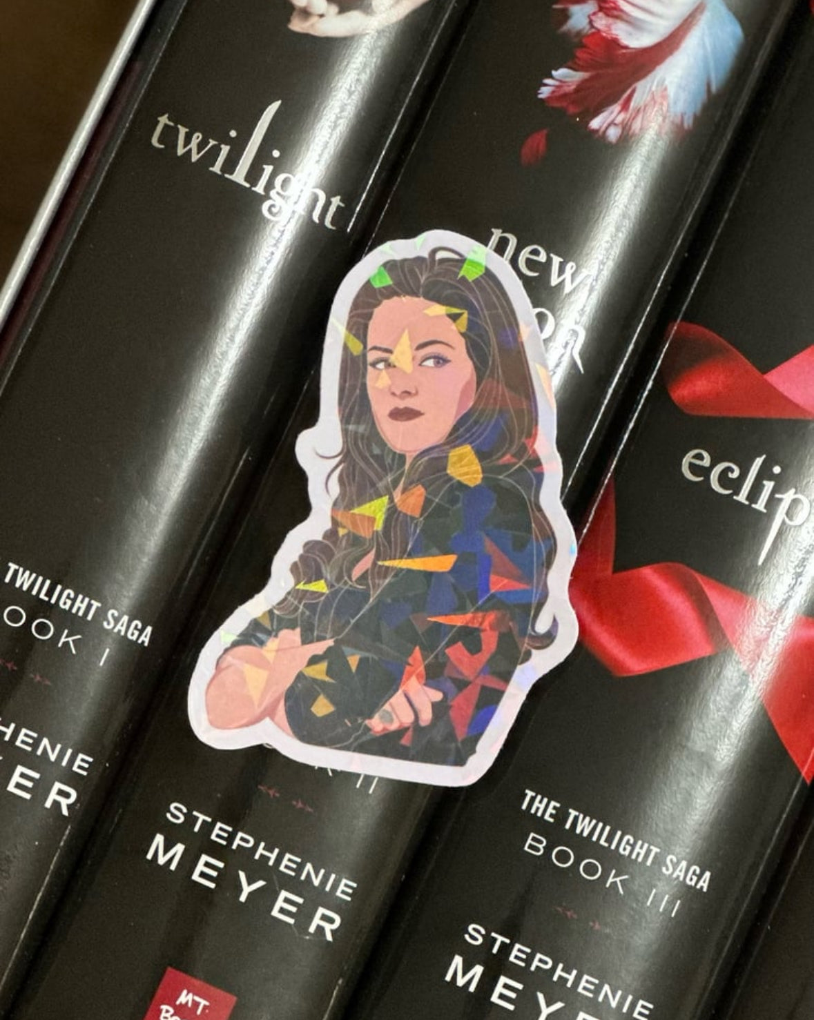 "Pale Face Beauties" B, Rose, & A Stickers